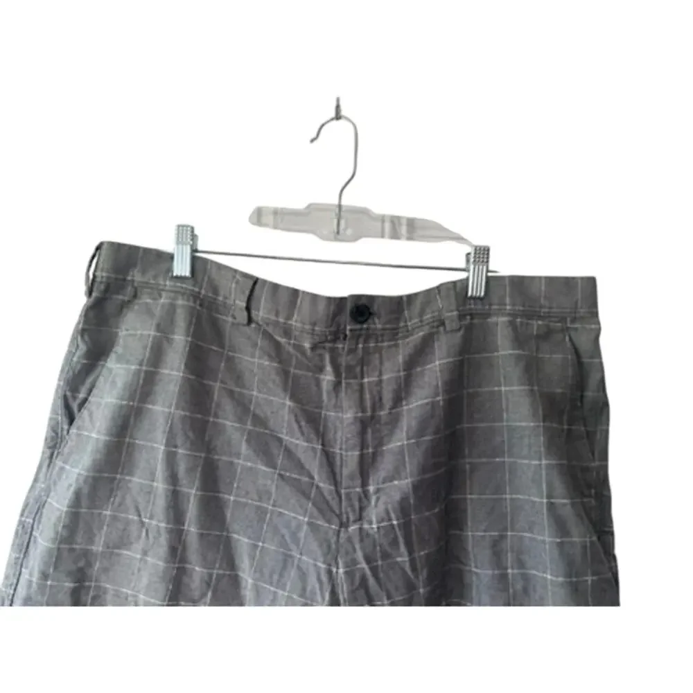 Banana Republic Gray Check 10.5